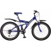 Велосипед 26' двухподвес STINGER BANZAI синий, 18 ск., 20' 26 SFV.BANZAI.20 BL 8